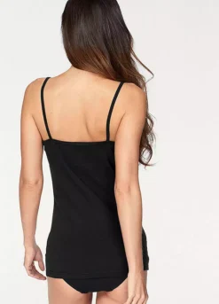 H.I.S 2 Pack Of Spaghetti Tops -Lascana Outlet Shop H.I.S 2 Pack of Spaghetti Tops879792FRSP W01