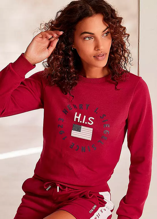 H.I.S Crew Neck Sweatshirt 1 H.I.S Crew Neck Sweatshirt