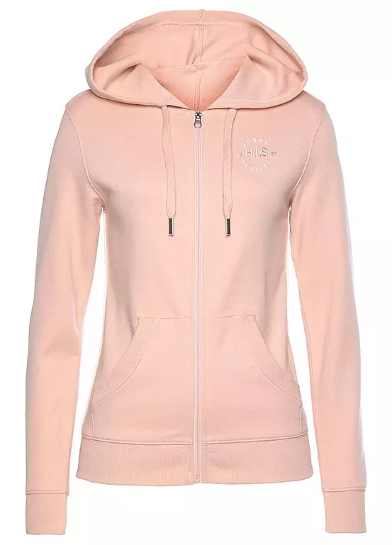 H.I.S Hooded Sweat Jacket 2 H.I.S Hooded Sweat Jacket - Image 2