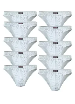 H.I.S Pack Of 10 Mini Briefs