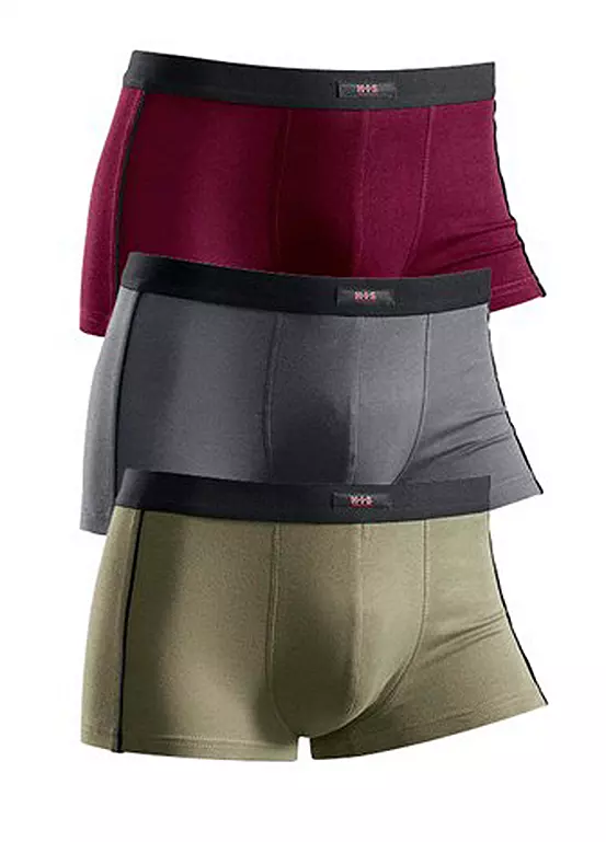 H.I.S Pack Of 3 Boxer Shorts 2 H.I.S Pack Of 3 Boxer Shorts - Image 2