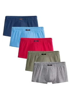 H.I.S Pack Of 5 Hipster Boxer Shorts -Lascana Outlet Shop H.I.S Pack of 5 Hipster Boxer Shorts221750FRSC