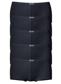 H.I.S Pack Of 5 Hipster Short Panties