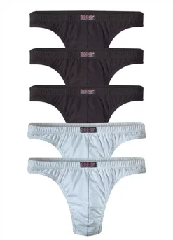 H.I.S Pack Of 5 Thongs 8 H.I.S Pack Of 5 Thongs -Lascana Outlet Shop H.I.S Pack of 5 Thongs524288FRSP