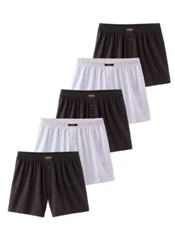 H.I.S Pack Of 5 Wide Boxer Shorts 7 H.I.S Pack Of 5 Wide Boxer Shorts -Lascana Outlet Shop H.I.S Pack of 5 Wide Boxer Shorts268905FRSP