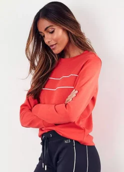 H.I.S Piped Sweatshirt -Lascana Outlet Shop H.I.S Piped Sweatshirt88519252FRSP W01