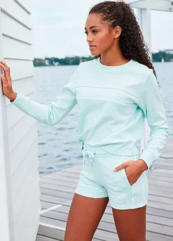 H.I.S Piped Trim Sweatshirt 6 H.I.S Piped Trim Sweatshirt -Lascana Outlet Shop H.I.S Piped Trim Sweatshirt48862914FRSP W01