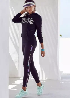 KangaROOS Embroidered Hoodie -Lascana Outlet Shop KangaROOS Embroidered Hoodie61001426FRSP W01