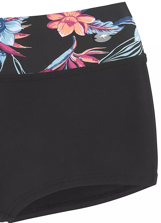 KangaROOS Printed Waistband Bikini Short 4 KangaROOS Printed Waistband Bikini Short - Image 4
