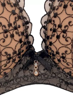 Nuance Lace Embroidered Full Cup Bra -Lascana Outlet Shop Lace Embroidered Full Cup Bra12699658FRSC W01