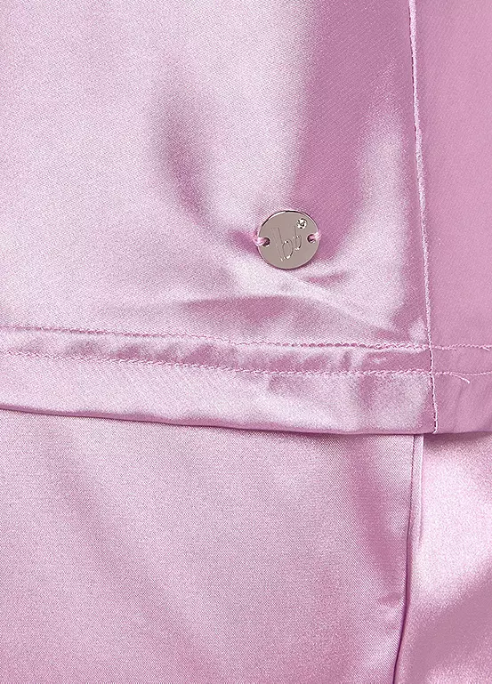 Lace Trim V-Neck Shorty Pyjama Set 5 Lace Trim V-Neck Shorty Pyjama Set - Image 5