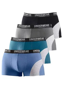 Le Jogger Pack Of 4 Boxers -Lascana Outlet Shop Le Jogger Pack of 4 Boxers189946FRSC