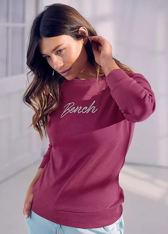 Bench Logo Print Round Neck Sweatshirt 1 Bench Logo Print Round Neck Sweatshirt