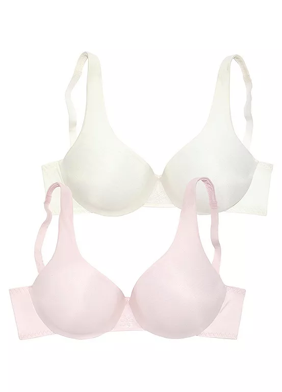 Nuance Pack Of 2 Underwired T-Shirt Bras 2 Nuance Pack Of 2 Underwired T-Shirt Bras - Image 2
