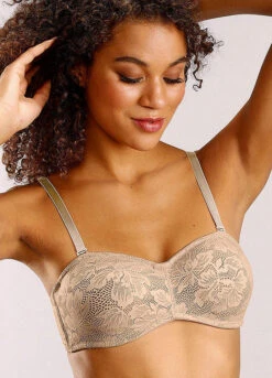 Nuance Underwired Lace Multiway Strapless Bra -Lascana Outlet Shop Nuance Underwired Lace Multiway Strapless Bra62687728FRSP