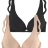 Petite Fleur Pack Of 2 Plunge Bras