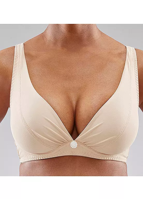 Petite Fleur Pack Of 2 Plunge Bras 2 Petite Fleur Pack Of 2 Plunge Bras - Image 2