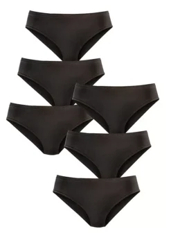 Petite Fleur Pack Of 6 High Leg Briefs 8 Petite Fleur Pack Of 6 High Leg Briefs -Lascana Outlet Shop Petite Fleur Pack of 6 High Leg Briefs676000FRSC