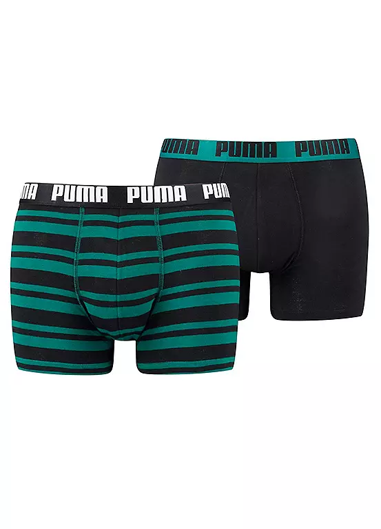 Puma Pack Of 2 Logo Print Boxers 1 Puma Pack Of 2 Logo Print Boxers