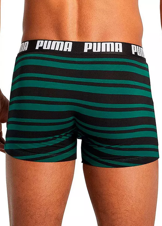 Puma Pack Of 2 Logo Print Boxers 4 Puma Pack Of 2 Logo Print Boxers - Image 4