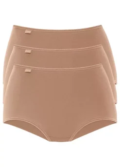 Sloggi Pack Of 3 High Waisted Briefs -Lascana Outlet Shop Sloggi Pack of 3 High Waisted Briefs776739FRSC