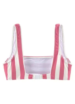 VENICE BEACH Stripe Bustier Bikini Set -Lascana Outlet Shop Stripe Bustier Bikini Set46446037FRSC W01