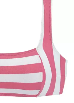 VENICE BEACH Stripe Bustier Bikini Set -Lascana Outlet Shop Stripe Bustier Bikini Set46446037FRSC W02