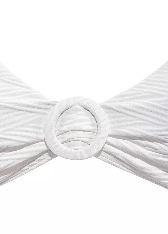 Sunseeker ’Loretta’ Textured Pattern Triangle Bikini Top 4 Sunseeker ’Loretta’ Textured Pattern Triangle Bikini Top - Image 4