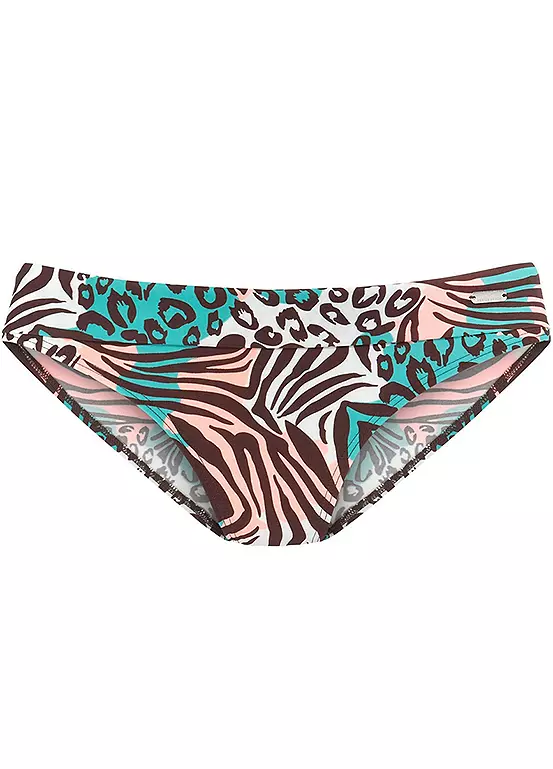 Venice Beach Animal Print Bikini Bottoms 2 Venice Beach Animal Print Bikini Bottoms - Image 2