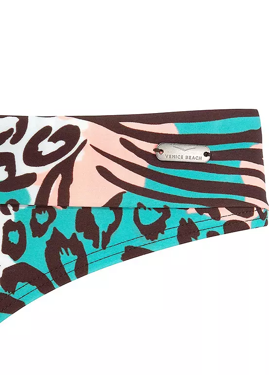 Venice Beach Animal Print Bikini Bottoms 4 Venice Beach Animal Print Bikini Bottoms - Image 4