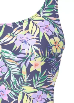 Venice Beach Floral Swimsuit -Lascana Outlet Shop Venice Beach Floral Swimsuit71150331FRSC W01