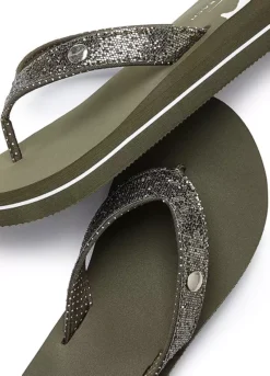 Venice Beach Glitter Flip Flops -Lascana Outlet Shop Venice Beach Glitter Flip Flops88021811FRSC W02