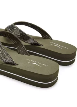 Venice Beach Glitter Flip Flops -Lascana Outlet Shop Venice Beach Glitter Flip Flops88021811FRSC W03