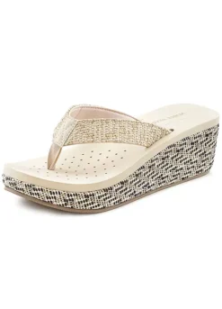Venice Beach Wedge Flip Flops -Lascana Outlet Shop Venice Beach Wedge Flip Flops17965807FRSC