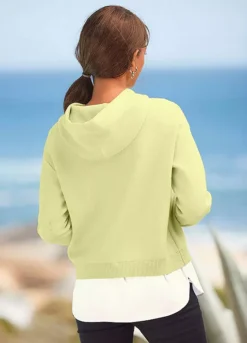 Vivance 2-in-1 Look Hoodie -Lascana Outlet Shop Vivance 2 in 1 Look Hoodie90643963FRSP W01