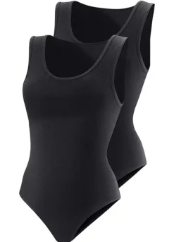 Vivance Active Pack Of 2 Body Vests -Lascana Outlet Shop Vivance Active Pack of 2 Body Vests616496FRSC