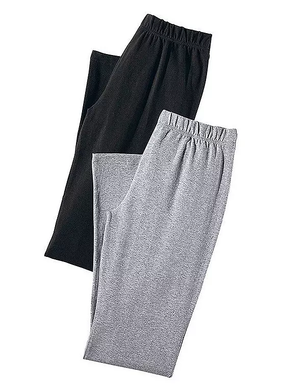 Vivance Active Pack Of 2 Capri Trousers 2 Vivance Active Pack Of 2 Capri Trousers - Image 2