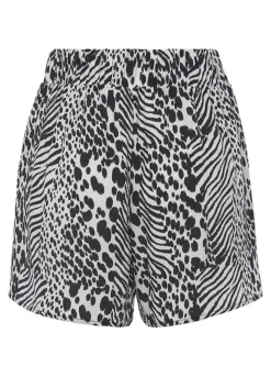 Vivance Animal Print Woven Shorts 9 Vivance Animal Print Woven Shorts -Lascana Outlet Shop Vivance Animal Print Woven Shorts68108531FRSC W01