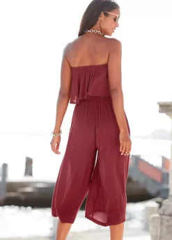 Vivance Bandeau Jumpsuit -Lascana Outlet Shop Vivance Bandeau Jumpsuit18785901FRSP W01