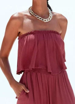 Vivance Bandeau Jumpsuit -Lascana Outlet Shop Vivance Bandeau Jumpsuit18785901FRSP W02