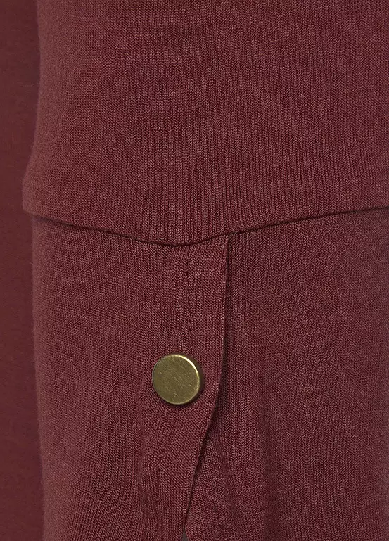 Vivance Cropped-Length Sleeve Top 5 Vivance Cropped-Length Sleeve Top - Image 5