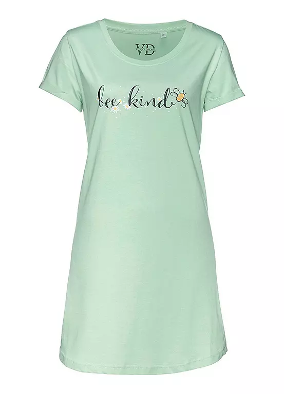 Vivance Dreams Bee Kind Nightgown 2 Vivance Dreams Bee Kind Nightgown - Image 2