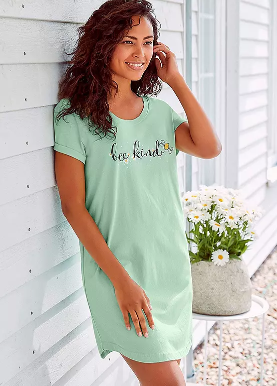 Vivance Dreams Bee Kind Nightgown 3 Vivance Dreams Bee Kind Nightgown - Image 3