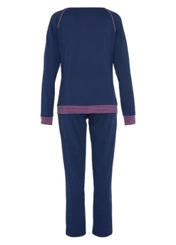 Vivance Dreams Contrast Trim Pyjamas 9 Vivance Dreams Contrast Trim Pyjamas -Lascana Outlet Shop Vivance Dreams Contrast Trim Pyjamas32145639FRSC W01