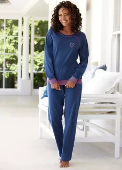 Vivance Dreams Contrast Trim Pyjamas