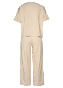 Vivance Dreams Cropped Wide Leg Pyjamas 7 Vivance Dreams Cropped Wide Leg Pyjamas -Lascana Outlet Shop Vivance Dreams Cropped Wide Leg Pyjamas75006843FRSC W01