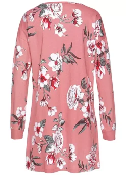 Vivance Dreams Floral Print Nightgown -Lascana Outlet Shop Vivance Dreams Floral Print Nightgown27364623FRSC W01