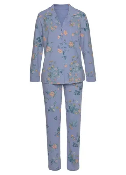 Vivance Dreams Floral Print Pyjamas -Lascana Outlet Shop Vivance Dreams Floral Print Pyjamas50745618FRSC
