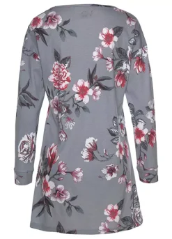 Vivance Dreams Floral Short Nightie -Lascana Outlet Shop Vivance Dreams Floral Short Nightie73681923FRSC W01