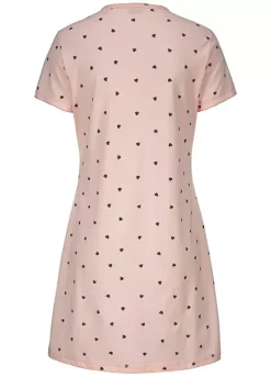 Vivance Dreams Heart Print Nightgown 9 Vivance Dreams Heart Print Nightgown -Lascana Outlet Shop Vivance Dreams Heart Print Nightgown66233949FRSC W01